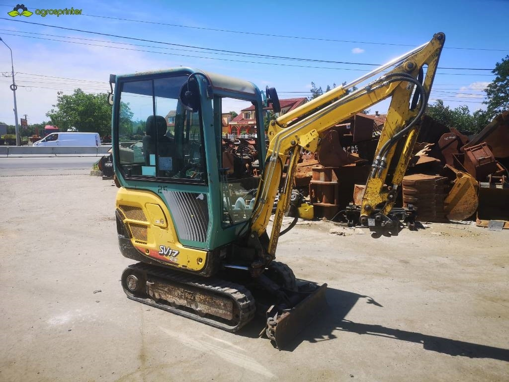 Yanmar SV 17 EX - Mini-ekskavators: foto 1 Yanmar SV 17 EX - Mini-ekskavators: foto 1