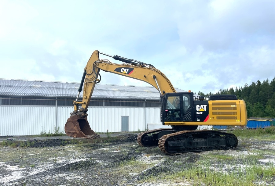CATERPILLAR 340F - Kāpurķēžu ekskavators: foto 1 CATERPILLAR 340F - Kāpurķēžu ekskavators: foto 1