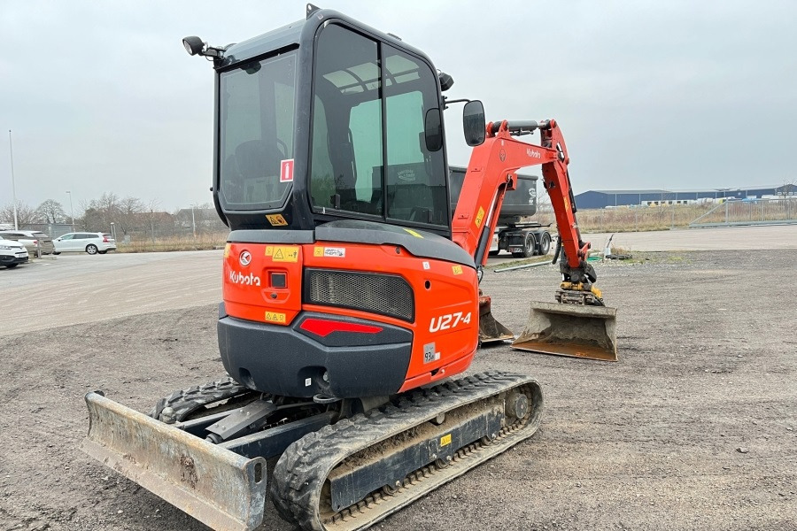 KUBOTA U27 - Mini-ekskavators: foto 1 KUBOTA U27 - Mini-ekskavators: foto 1
