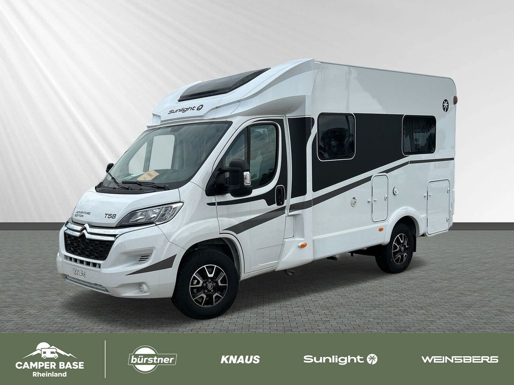 Jaunā Daļēji integrētais kemperis Sunlight Adventure T 58 Adventure Edition: foto 1