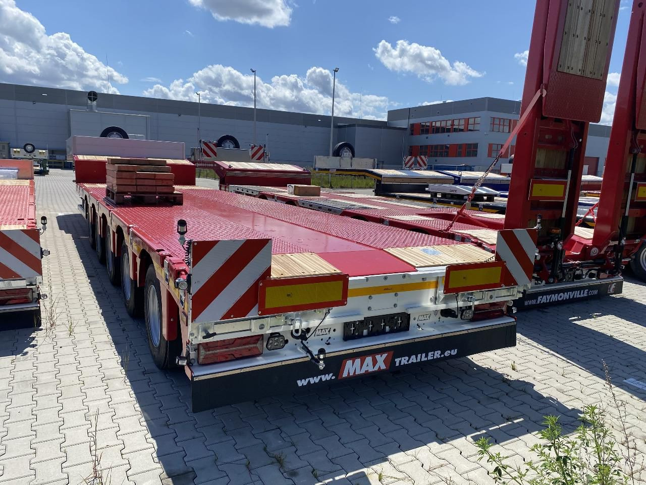 FAYMONVILLE MAXTRAILER MAX100 - Puspiekabe zema profila platforma: foto 1 FAYMONVILLE MAXTRAILER MAX100 - Puspiekabe zema profila platforma: foto 1