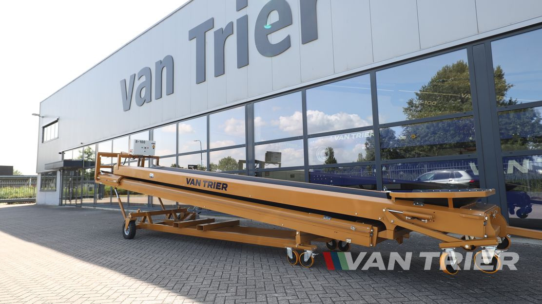 Van Trier DB 2-800-100 Dual belt conveyor - Lentes konveijers: foto 1 Van Trier DB 2-800-100 Dual belt conveyor - Lentes konveijers: foto 1