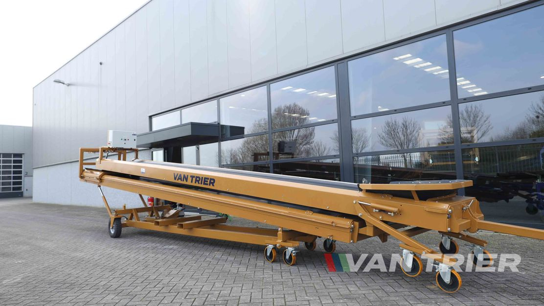 Van Trier DB 2-800-80 Dual belt conveyor - Lentes konveijers: foto 1 Van Trier DB 2-800-80 Dual belt conveyor - Lentes konveijers: foto 1