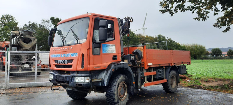 Iveco ML110-220 4x4 mit Kran+Funk - Bortu kravas automašīna/ Platforma, Kravas auto ar manipulatoru: foto 4 Iveco ML110-220 4x4 mit Kran+Funk - Bortu kravas automašīna/ Platforma, Kravas auto ar manipulatoru: foto 4