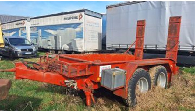 Langendorf 2-Achser Tieflader mit Rampen - Piekabe zema profila platforma: foto 4 Langendorf 2-Achser Tieflader mit Rampen - Piekabe zema profila platforma: foto 4