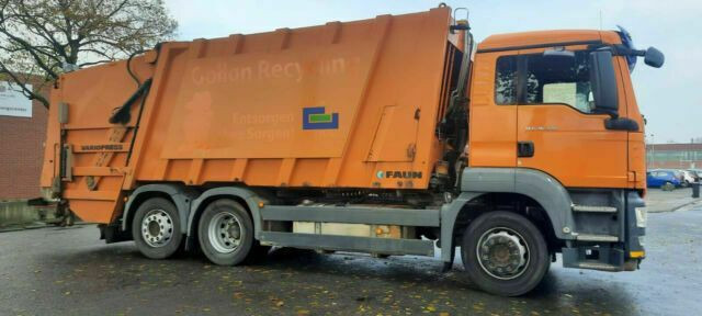 MAN 26.320 Müllwagen Faun Variopress - Atkritumu vedējs: foto 5 MAN 26.320 Müllwagen Faun Variopress - Atkritumu vedējs: foto 5