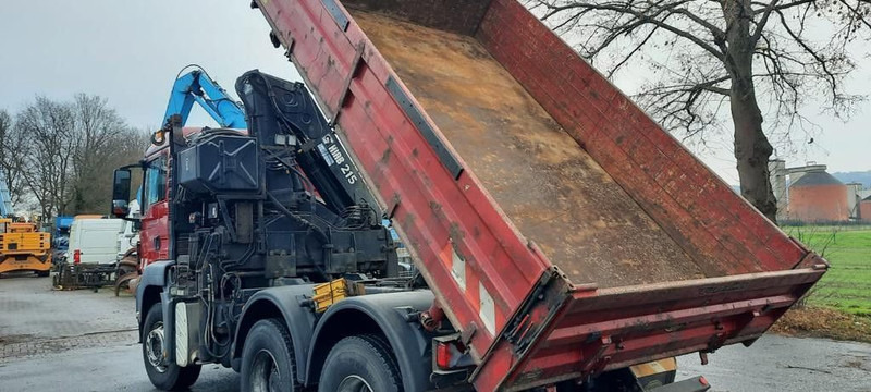 MAN 26.440TGS Kipper+Kran Meiller/Stahl - Kravas automašīna pašizgāzējs, Kravas auto ar manipulatoru: foto 5 MAN 26.440TGS Kipper+Kran Meiller/Stahl - Kravas automašīna pašizgāzējs, Kravas auto ar manipulatoru: foto 5