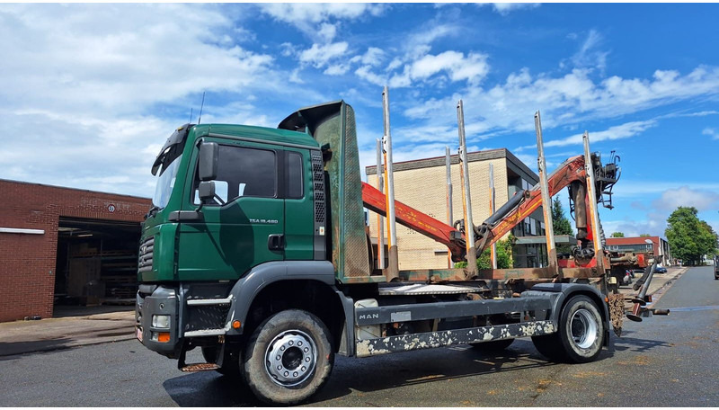MAN TGA 18.480 Holz LKW - Kokvedējs, Kravas auto ar manipulatoru: foto 3 MAN TGA 18.480 Holz LKW - Kokvedējs, Kravas auto ar manipulatoru: foto 3