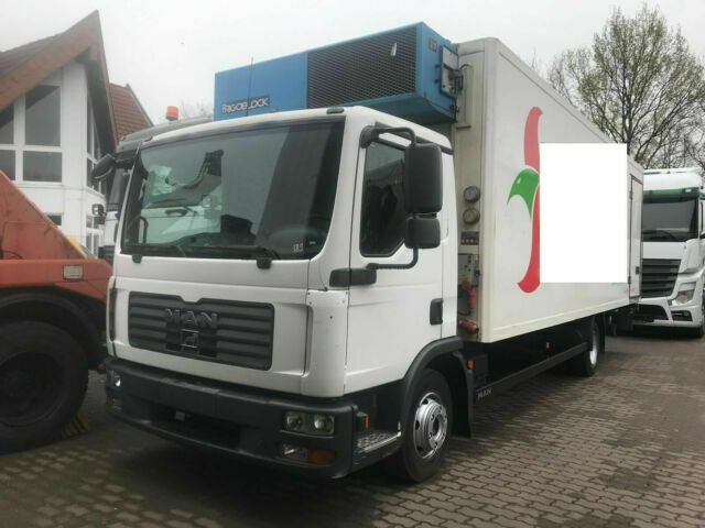 MAN TGL 12.240 LBW Trennwand Tür Klima - Kravas automašīna refrižerators: foto 1 MAN TGL 12.240 LBW Trennwand Tür Klima - Kravas automašīna refrižerators: foto 1