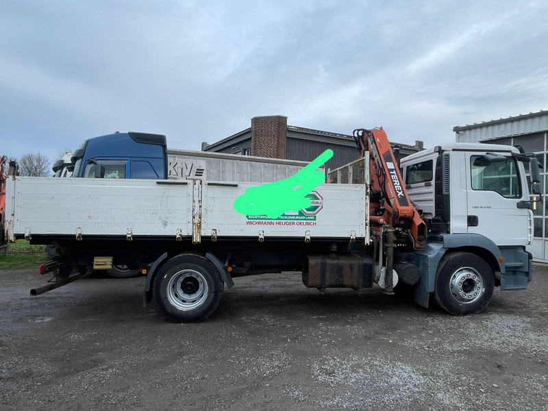 MAN TGM 18.240PS 4x2 3.S-Kipper mit Kran - Kravas automašīna pašizgāzējs, Kravas auto ar manipulatoru: foto 2 MAN TGM 18.240PS 4x2 3.S-Kipper mit Kran - Kravas automašīna pašizgāzējs, Kravas auto ar manipulatoru: foto 2