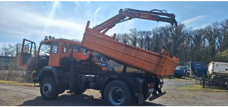 MAN TGM 18.240PS 4x4 3.S-Kipper mit Kran - Kravas automašīna pašizgāzējs, Kravas auto ar manipulatoru: foto 4 MAN TGM 18.240PS 4x4 3.S-Kipper mit Kran - Kravas automašīna pašizgāzējs, Kravas auto ar manipulatoru: foto 4