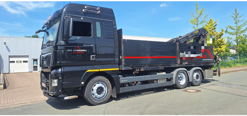 MAN TGX 26.440 6x2 LLW Pritsche mit Kran Palfinge - Bortu kravas automašīna/ Platforma, Kravas auto ar manipulatoru: foto 5 MAN TGX 26.440 6x2 LLW Pritsche mit Kran Palfinge - Bortu kravas automašīna/ Platforma, Kravas auto ar manipulatoru: foto 5