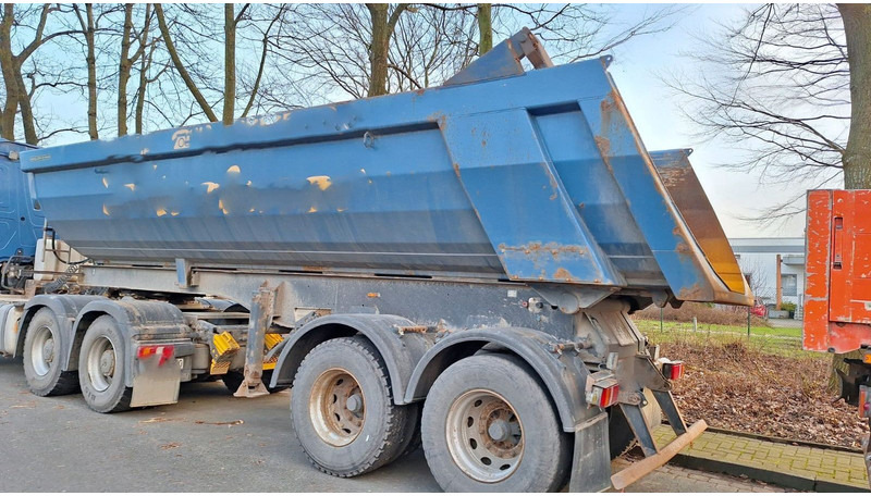 Meiller TR 2 Kippmulde 24 Kubik Stahl Zwillingsbereiffu - Puspiekabe pašizgāzējs: foto 1 Meiller TR 2 Kippmulde 24 Kubik Stahl Zwillingsbereiffu - Puspiekabe pašizgāzējs: foto 1