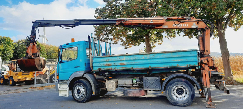 Mercedes-Benz 1828K 4x2 Kipper KRAN+Funk/Greifer - Kravas automašīna pašizgāzējs, Kravas auto ar manipulatoru: foto 3 Mercedes-Benz 1828K 4x2 Kipper KRAN+Funk/Greifer - Kravas automašīna pašizgāzējs, Kravas auto ar manipulatoru: foto 3