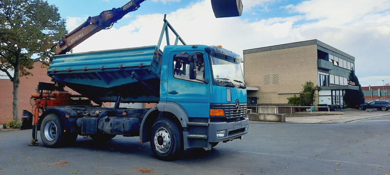 Mercedes-Benz 1828K 4x2 Kipper KRAN+Funk/Greifer - Kravas automašīna pašizgāzējs, Kravas auto ar manipulatoru: foto 2 Mercedes-Benz 1828K 4x2 Kipper KRAN+Funk/Greifer - Kravas automašīna pašizgāzējs, Kravas auto ar manipulatoru: foto 2