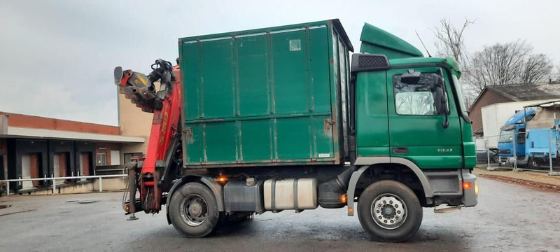 Mercedes-Benz 1841K 4x2 Actros Kipper mit Kran+Greifer - Kravas automašīna pašizgāzējs, Kravas auto ar manipulatoru: foto 4 Mercedes-Benz 1841K 4x2 Actros Kipper mit Kran+Greifer - Kravas automašīna pašizgāzējs, Kravas auto ar manipulatoru: foto 4