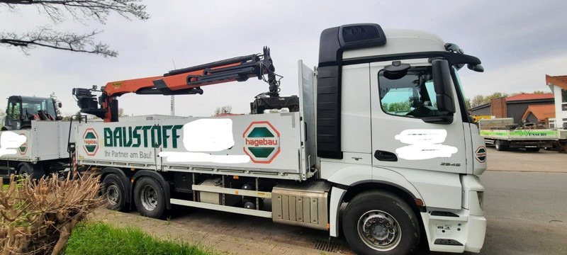 Mercedes-Benz 2545 Actros Pritsche Kran Palfinger PK21001 - Bortu kravas automašīna/ Platforma, Kravas auto ar manipulatoru: foto 3 Mercedes-Benz 2545 Actros Pritsche Kran Palfinger PK21001 - Bortu kravas automašīna/ Platforma, Kravas auto ar manipulatoru: foto 3
