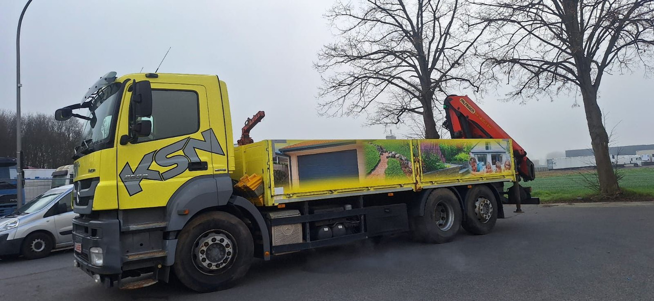 Mercedes-Benz 2636 Axor 3-Achser 6x2 mit Kran PK14002+Funk - Bortu kravas automašīna/ Platforma, Kravas auto ar manipulatoru: foto 2 Mercedes-Benz 2636 Axor 3-Achser 6x2 mit Kran PK14002+Funk - Bortu kravas automašīna/ Platforma, Kravas auto ar manipulatoru: foto 2
