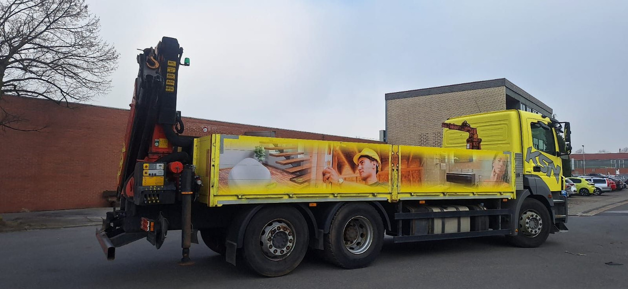 Mercedes-Benz 2636 Axor 3-Achser 6x2 mit Kran PK14002+Funk - Bortu kravas automašīna/ Platforma, Kravas auto ar manipulatoru: foto 4 Mercedes-Benz 2636 Axor 3-Achser 6x2 mit Kran PK14002+Funk - Bortu kravas automašīna/ Platforma, Kravas auto ar manipulatoru: foto 4