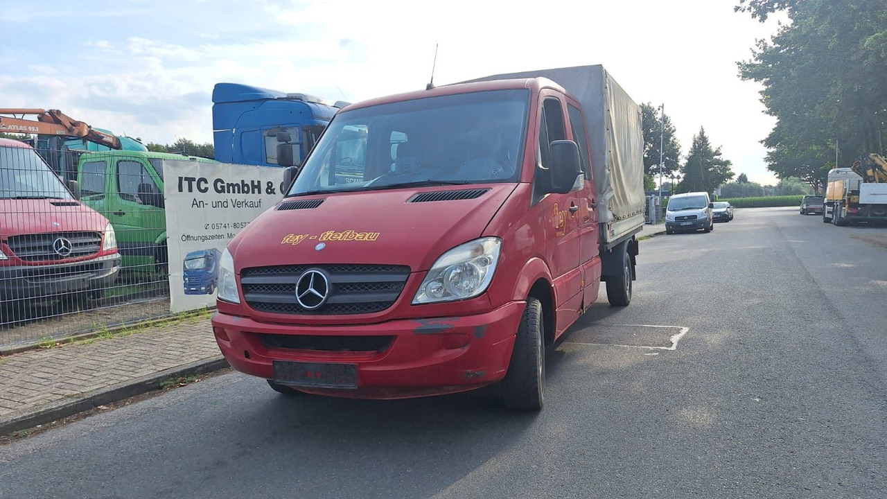 Mercedes-Benz 319 Doka - Furgons ar tentu, Kravas-pasažieru furgons: foto 1 Mercedes-Benz 319 Doka - Furgons ar tentu, Kravas-pasažieru furgons: foto 1