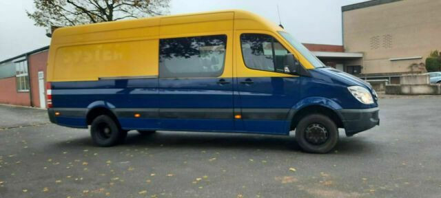 Mercedes-Benz 513CDI Sprinter Doka Maxi - Kravas mikroautobuss, Kravas-pasažieru furgons: foto 2 Mercedes-Benz 513CDI Sprinter Doka Maxi - Kravas mikroautobuss, Kravas-pasažieru furgons: foto 2
