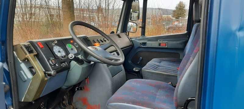 Bortu kravas automašīna/ Platforma, Kravas auto ar manipulatoru Mercedes-Benz 814 Pritsche mit Kran+Greifer: foto 10