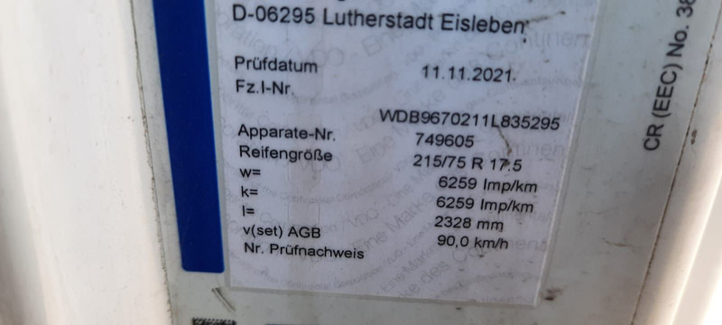 Mercedes-Benz 816 Atego 4x2 Plane Spriegel Klima - Kravas automašīna ar tentu: foto 3 Mercedes-Benz 816 Atego 4x2 Plane Spriegel Klima - Kravas automašīna ar tentu: foto 3