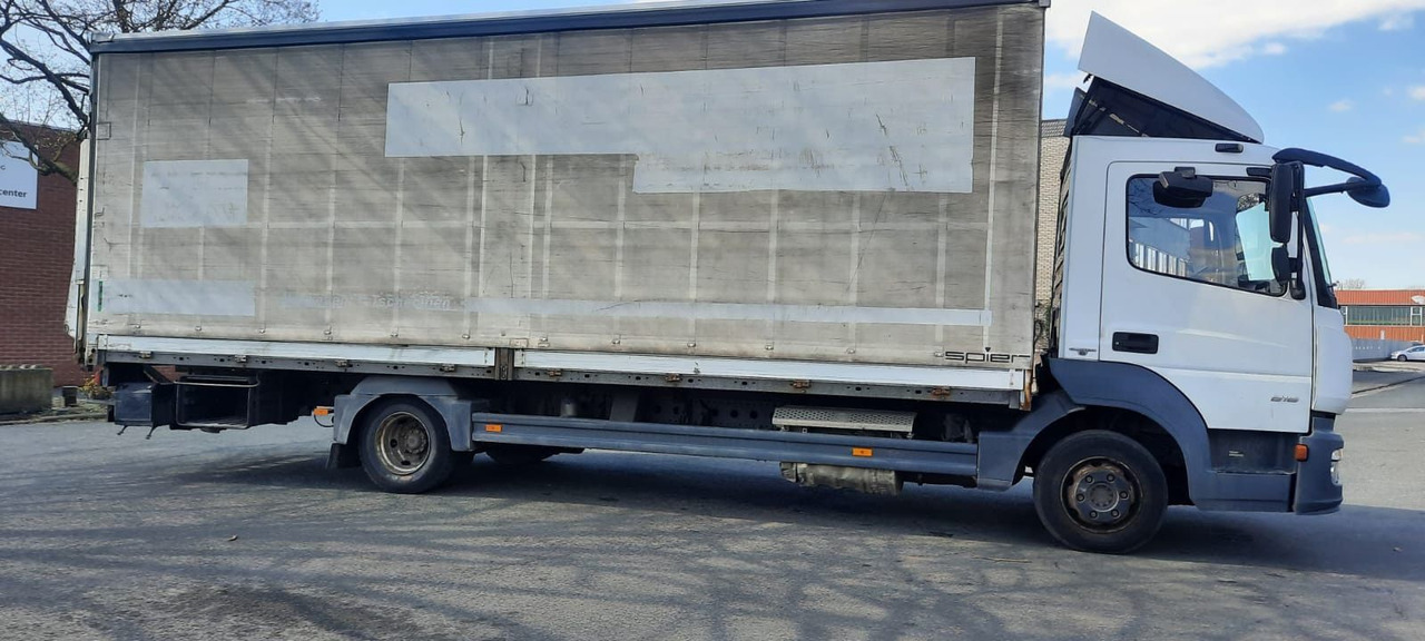 Mercedes-Benz 816 Atego 4x2 Plane Spriegel Klima - Furgons ar tentu: foto 1 Mercedes-Benz 816 Atego 4x2 Plane Spriegel Klima - Furgons ar tentu: foto 1