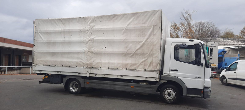 Mercedes-Benz 816 Pritsche Plane - Kravas automašīna ar tentu: foto 4 Mercedes-Benz 816 Pritsche Plane - Kravas automašīna ar tentu: foto 4