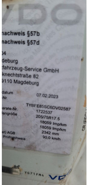 Kravas automašīna pašizgāzējs Mitsubishi Canter Kipper 2 Achser: foto 11