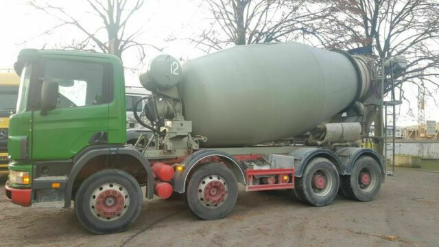 Scania 124-380PS 8x4 9-Qubik Stetter Euro:4 ZF-Schalte - Betonvedējs: foto 3 Scania 124-380PS 8x4 9-Qubik Stetter Euro:4 ZF-Schalte - Betonvedējs: foto 3