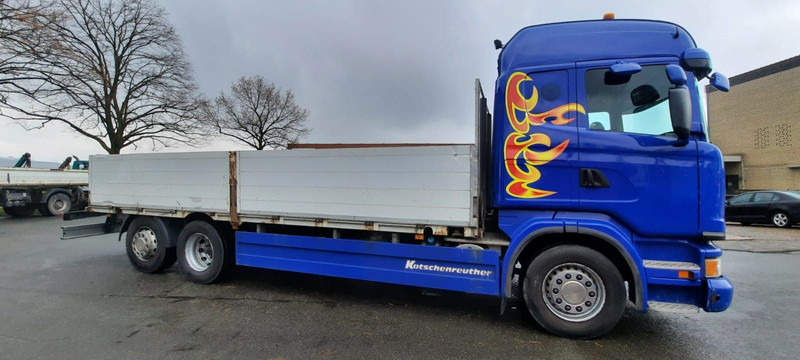 Scania G440 Pritsche 6x2 Kran am Heck vor - Bortu kravas automašīna/ Platforma, Kravas auto ar manipulatoru: foto 3 Scania G440 Pritsche 6x2 Kran am Heck vor - Bortu kravas automašīna/ Platforma, Kravas auto ar manipulatoru: foto 3