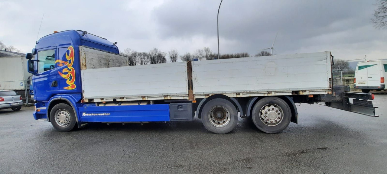 Scania G440 Pritsche 6x2 Kran am Heck vor. - Bortu kravas automašīna/ Platforma, Kravas auto ar manipulatoru: foto 5 Scania G440 Pritsche 6x2 Kran am Heck vor. - Bortu kravas automašīna/ Platforma, Kravas auto ar manipulatoru: foto 5