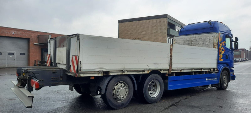Scania G440 Pritsche 6x2 Kran am Heck vor - Bortu kravas automašīna/ Platforma, Kravas auto ar manipulatoru: foto 4 Scania G440 Pritsche 6x2 Kran am Heck vor - Bortu kravas automašīna/ Platforma, Kravas auto ar manipulatoru: foto 4