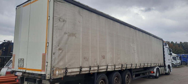 Schmitz Cargobull 3-Achser Pritsche Plane - Tenta puspiekabe: foto 4 Schmitz Cargobull 3-Achser Pritsche Plane - Tenta puspiekabe: foto 4