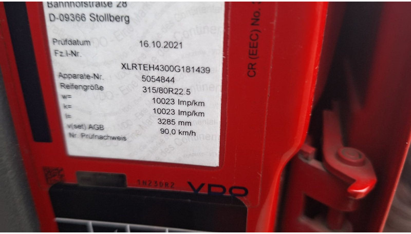 Vilcējs DAF 106-530 Super Spacs G.Haus/Hoch German: foto 10