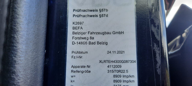 Vilcējs DAF XF 106/460 SSC Vollausstattung: foto 18 Vilcējs DAF XF 106/460 SSC Vollausstattung: foto 18