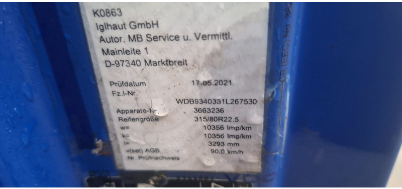 Vilcējs Mercedes-Benz 1844MP2 Euro:5 M.Haus: foto 7