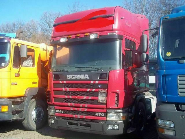 Scania 124-470 Topline Retader Kipperhydraulik - Vilcējs: foto 1 Scania 124-470 Topline Retader Kipperhydraulik - Vilcējs: foto 1