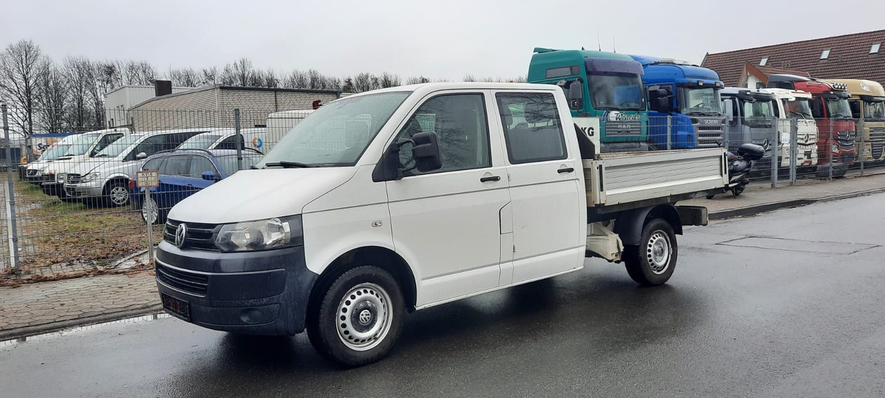 Volkswagen TDI T5 Pritsche - Automašīna ar kravas platformu, Kravas-pasažieru furgons: foto 2 Volkswagen TDI T5 Pritsche - Automašīna ar kravas platformu, Kravas-pasažieru furgons: foto 2