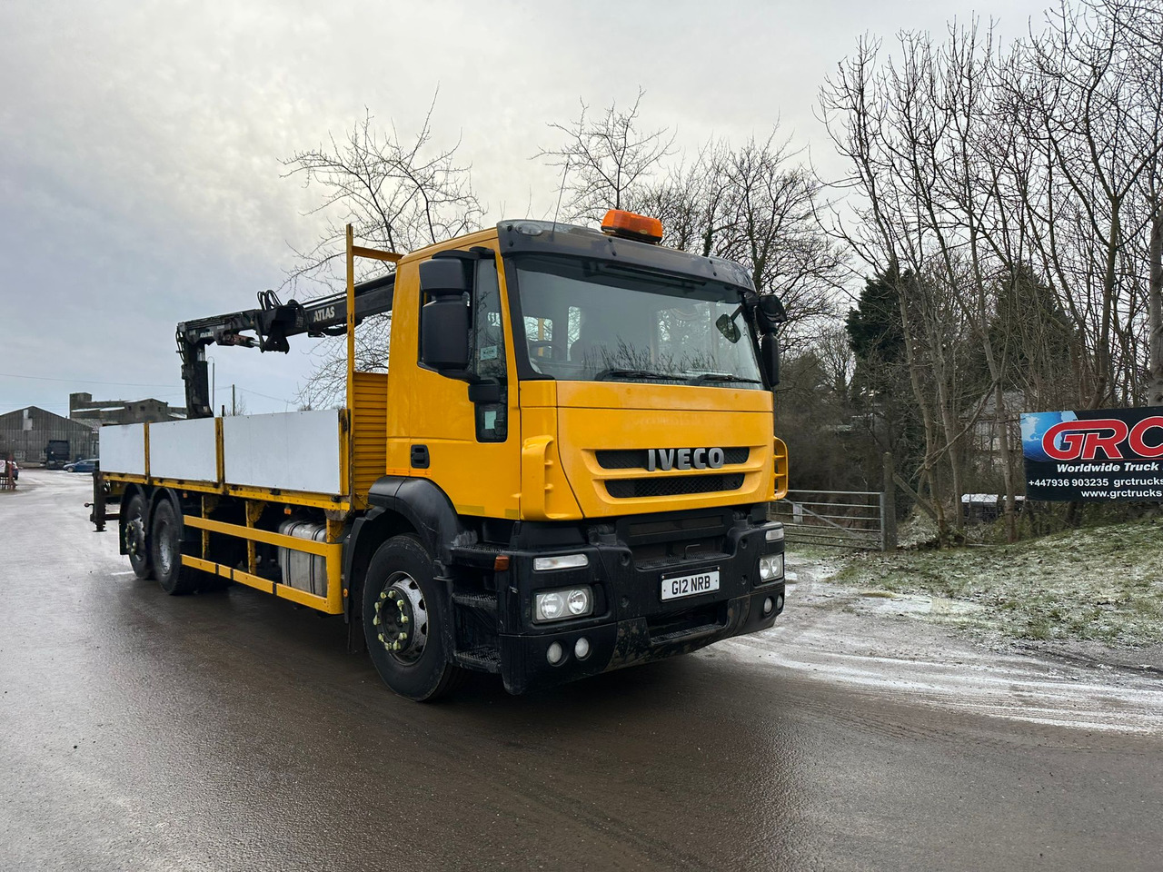 2013 Iveco Strails Dropside/Crane Truck - Bortu kravas automašīna/ Platforma: foto 4 2013 Iveco Strails Dropside/Crane Truck - Bortu kravas automašīna/ Platforma: foto 4