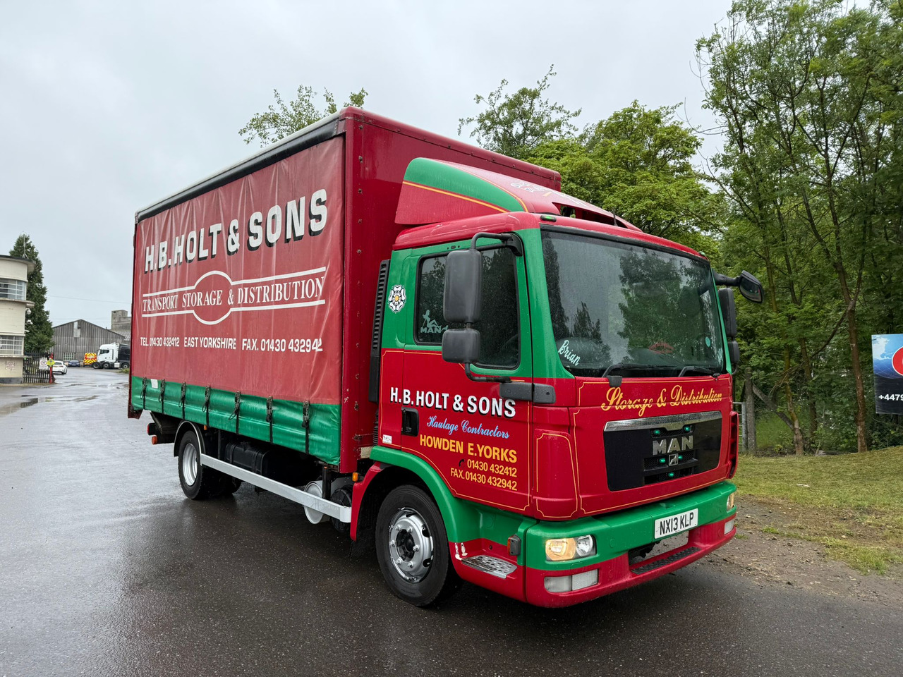 Kravas automašīna ar tentu 2013 MAN TGL Curtainside Truck: foto 9