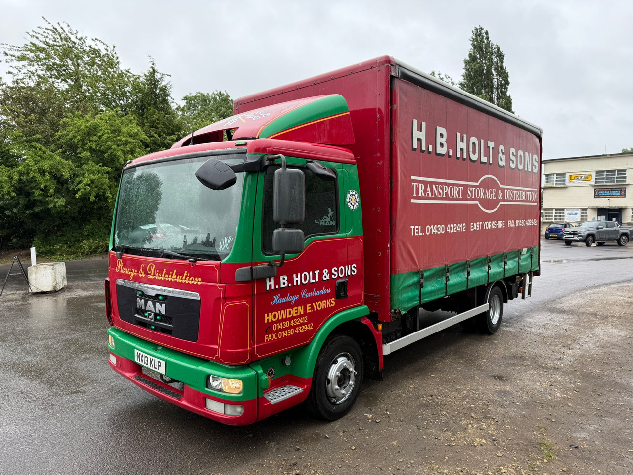Kravas automašīna ar tentu 2013 MAN TGL Curtainside Truck: foto 6