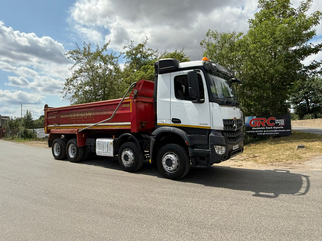 Kravas automašīna pašizgāzējs 2014 Mercedes Arocs Tipper Truck RFE: foto 6