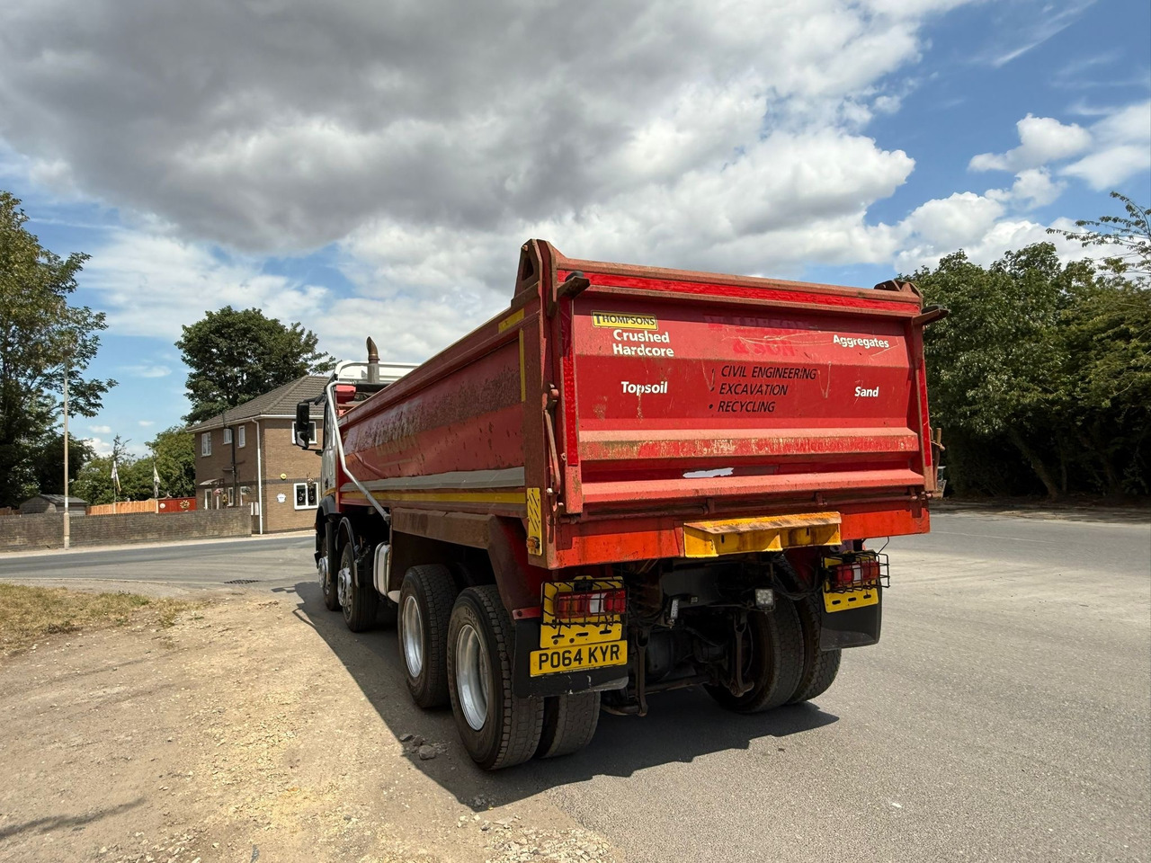 Kravas automašīna pašizgāzējs 2014 Mercedes Arocs Tipper Truck RFE: foto 27
