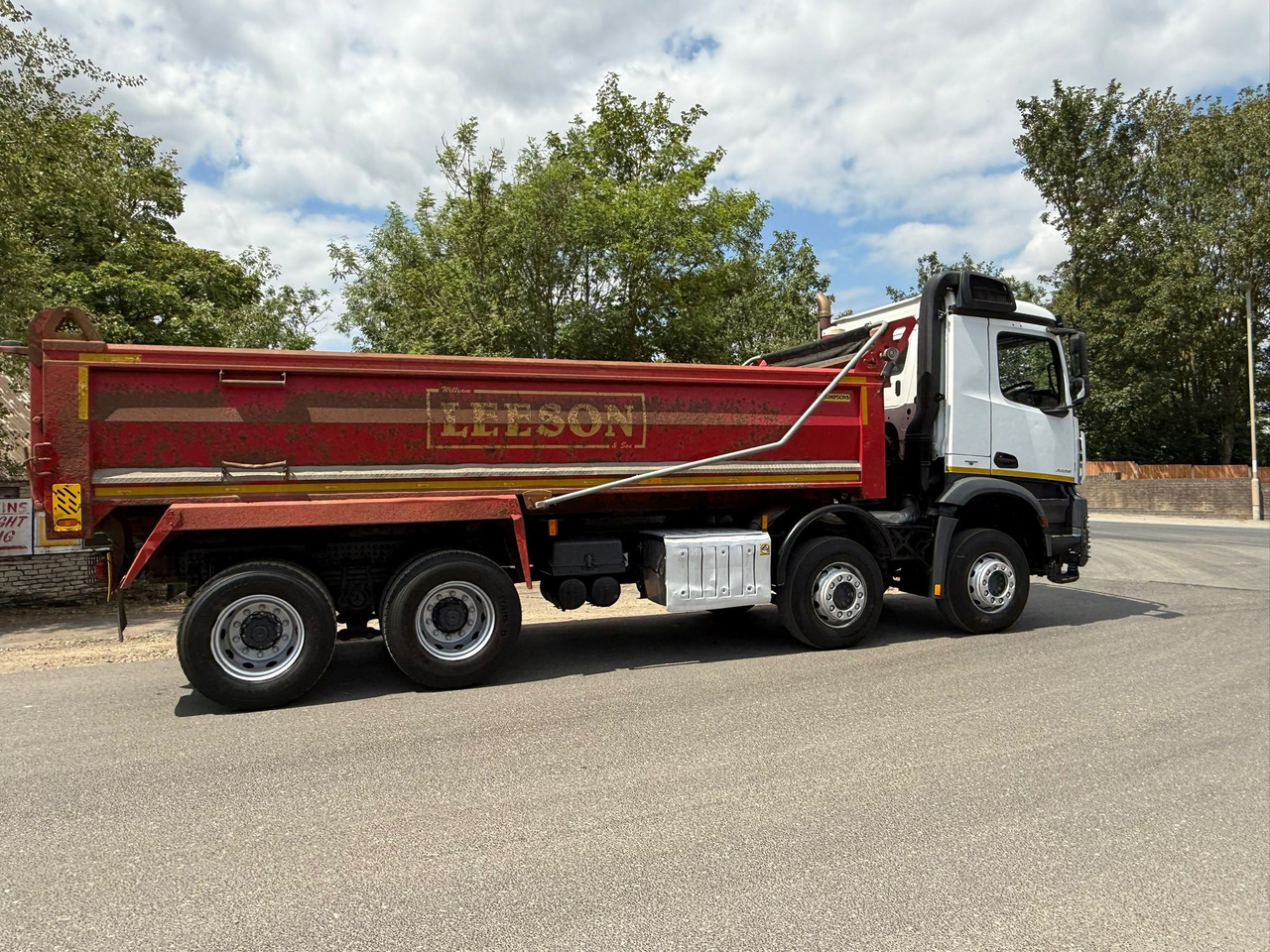Kravas automašīna pašizgāzējs 2014 Mercedes Arocs Tipper Truck RFE: foto 19