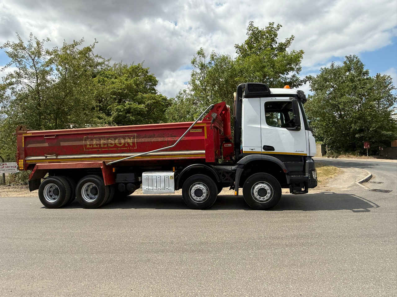 Kravas automašīna pašizgāzējs 2014 Mercedes Arocs Tipper Truck RFE: foto 16