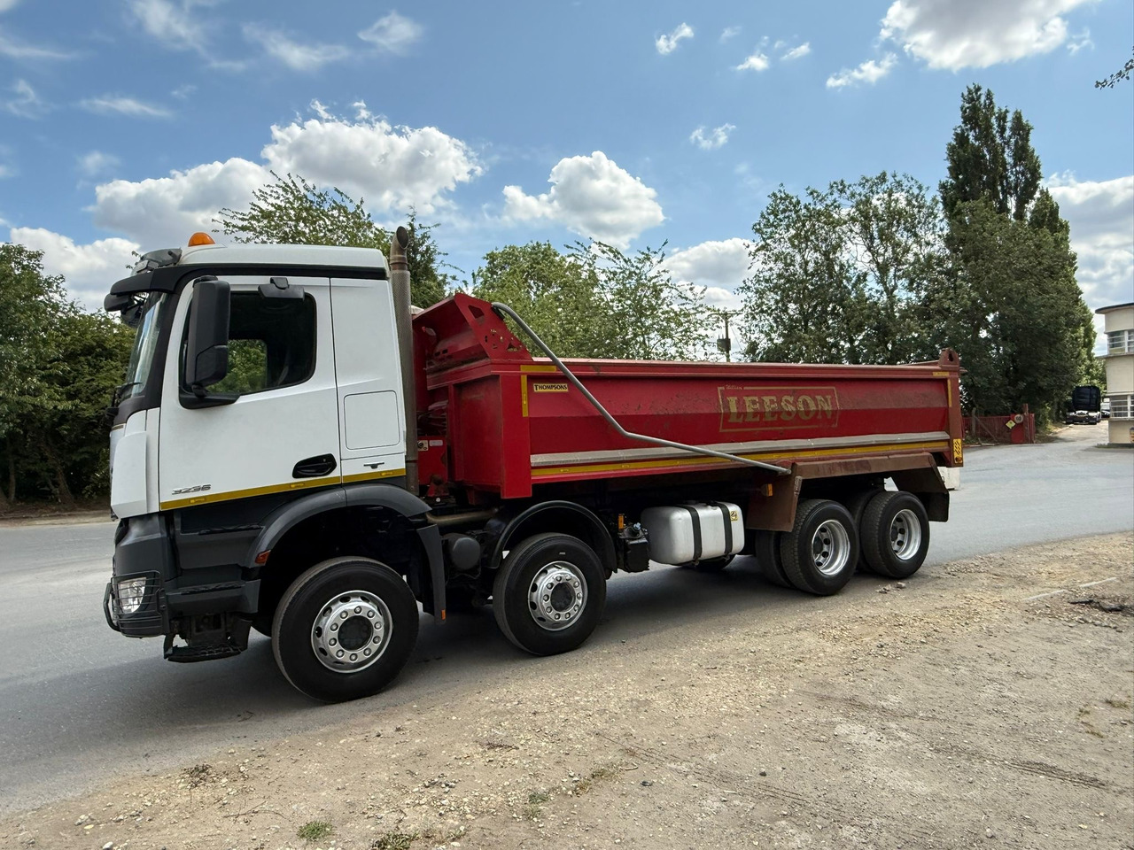 Kravas automašīna pašizgāzējs 2014 Mercedes Arocs Tipper Truck RFE: foto 11