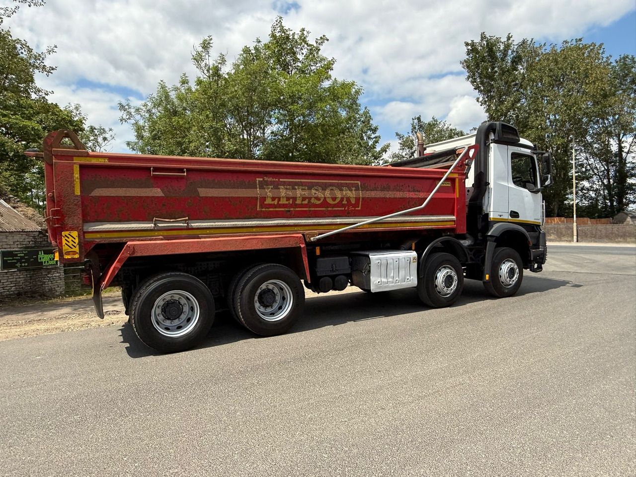 Kravas automašīna pašizgāzējs 2014 Mercedes Arocs Tipper Truck RFE: foto 29