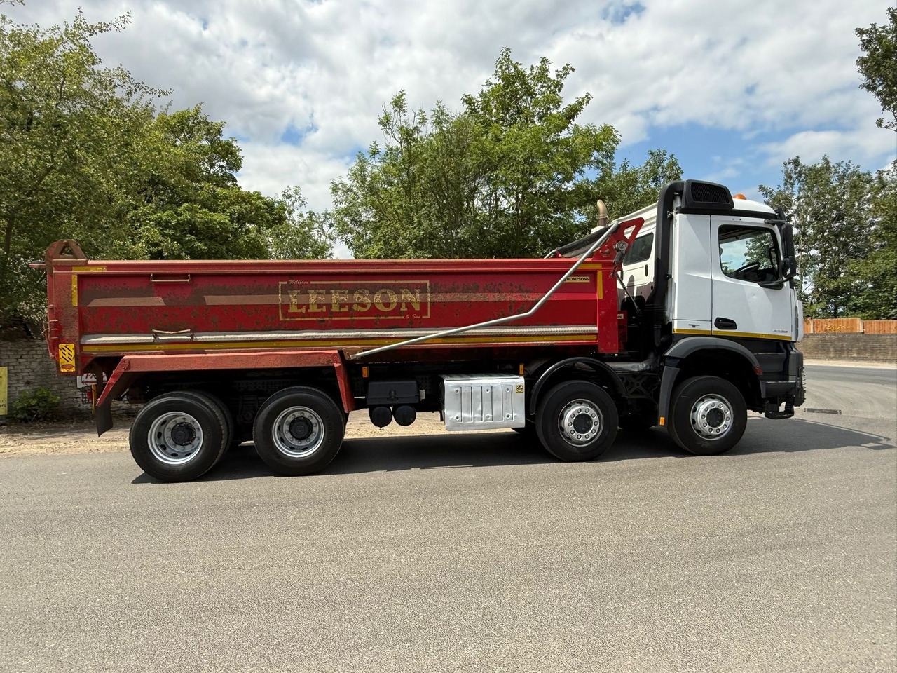 Kravas automašīna pašizgāzējs 2014 Mercedes Arocs Tipper Truck RFE: foto 26